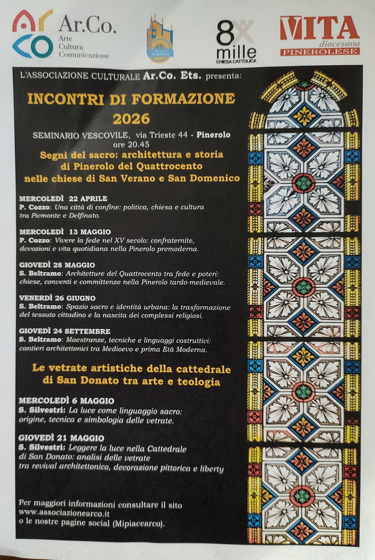 Incontri di formazione 2026