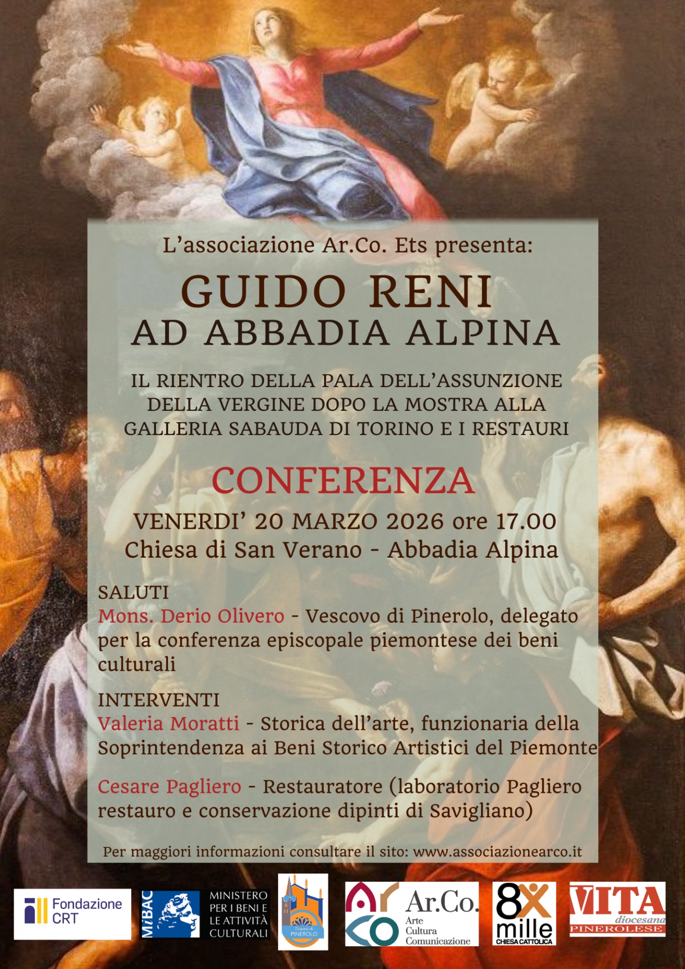 Guido Reni ad Abbadia Alpina - Conferenza